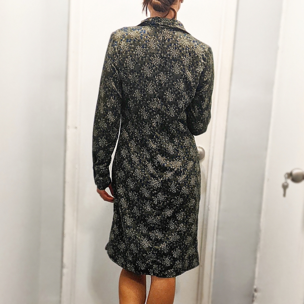 Stefanel Satin Shirt Dress - Picture 3 of 5